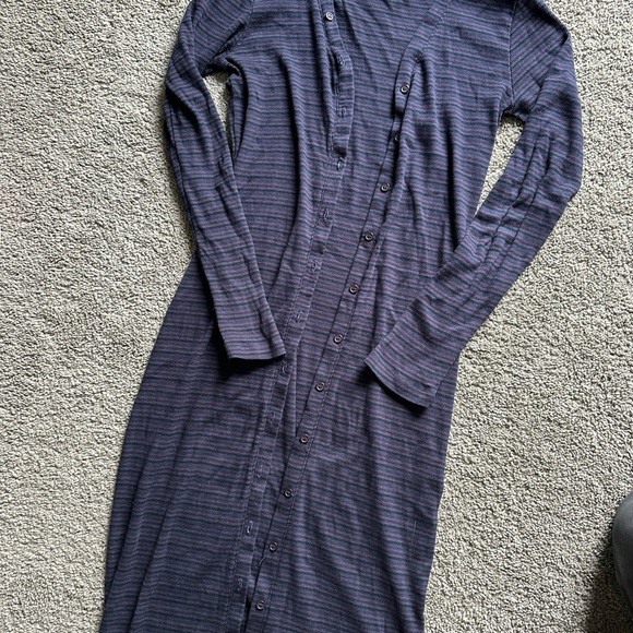 Sundry by Anthropologie / Button-Front Midi Dress - Picture 3 of 4